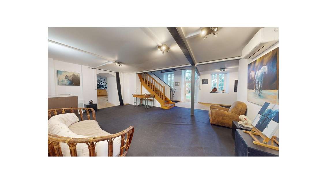 Vente appartements + bureaux dépendances château