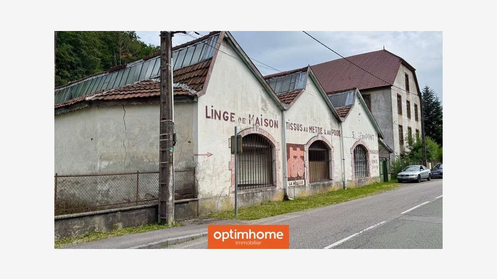 Vente site industriel historique 4600m² à Lepuix