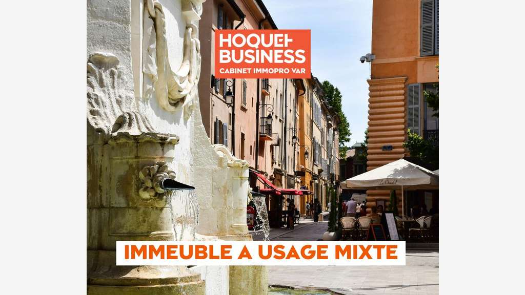 AV immeuble mixte de 418m² à Trans-en-Provence