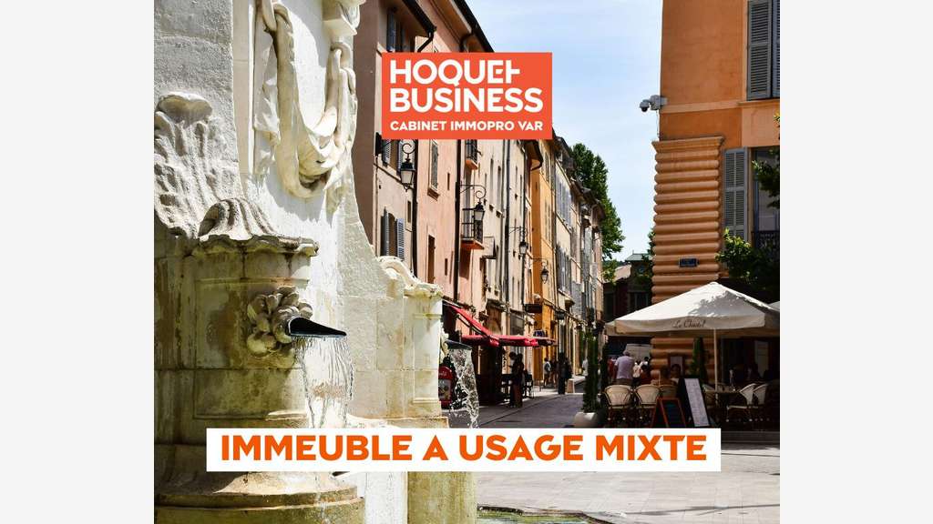 AV immeuble mixte de 418m² à Trans-en-Provence
