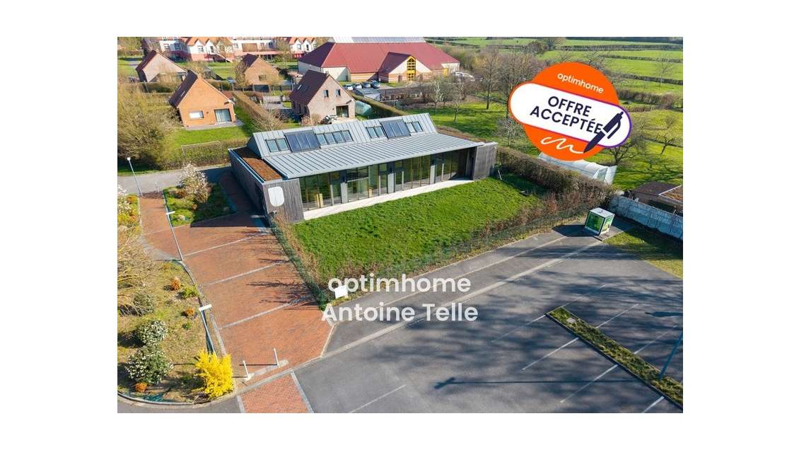 Vente bâtiment bioclimatique 400m² à Villereau 