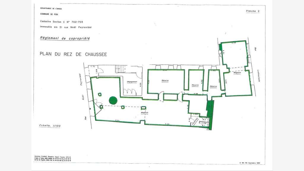 A vendre local occupé centre historique de Foix