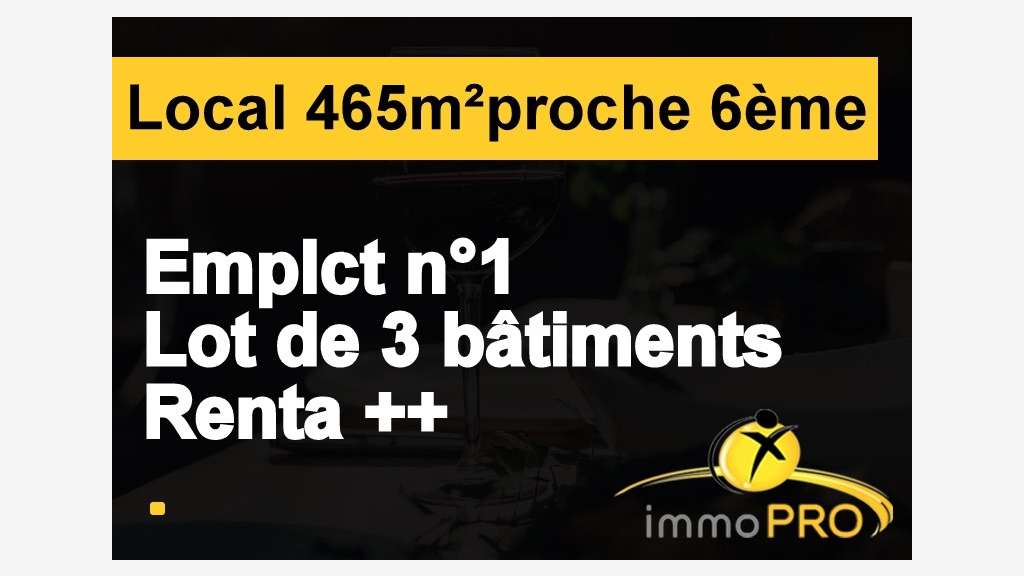 Local d'activité de 465m² à vendre à Lyon