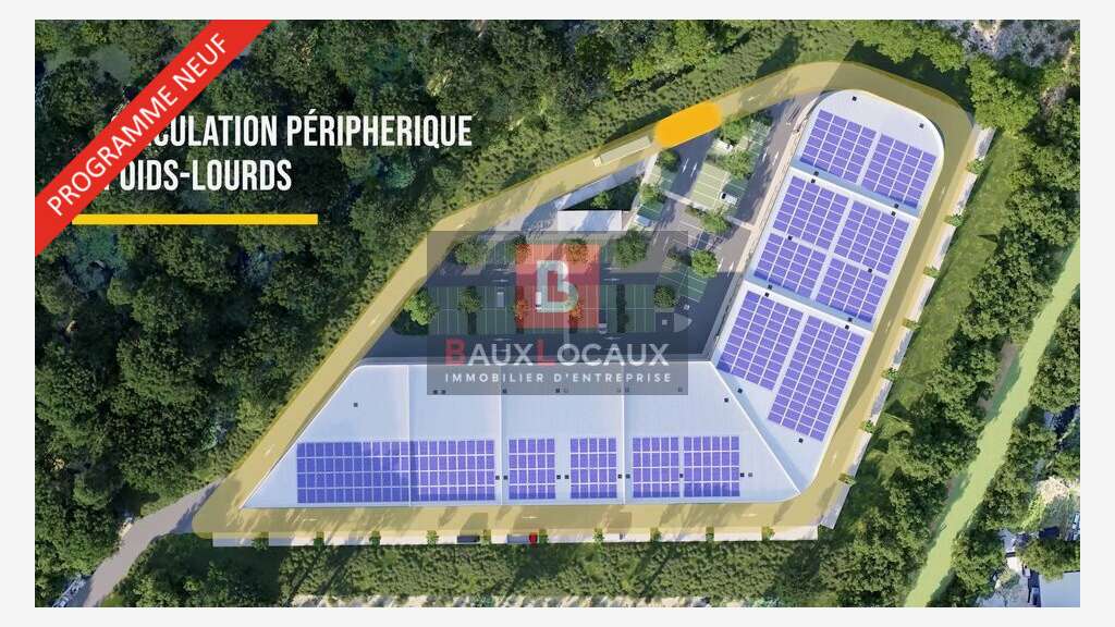 Local d'activité neufs 400m² à vendre au Pontet ZA