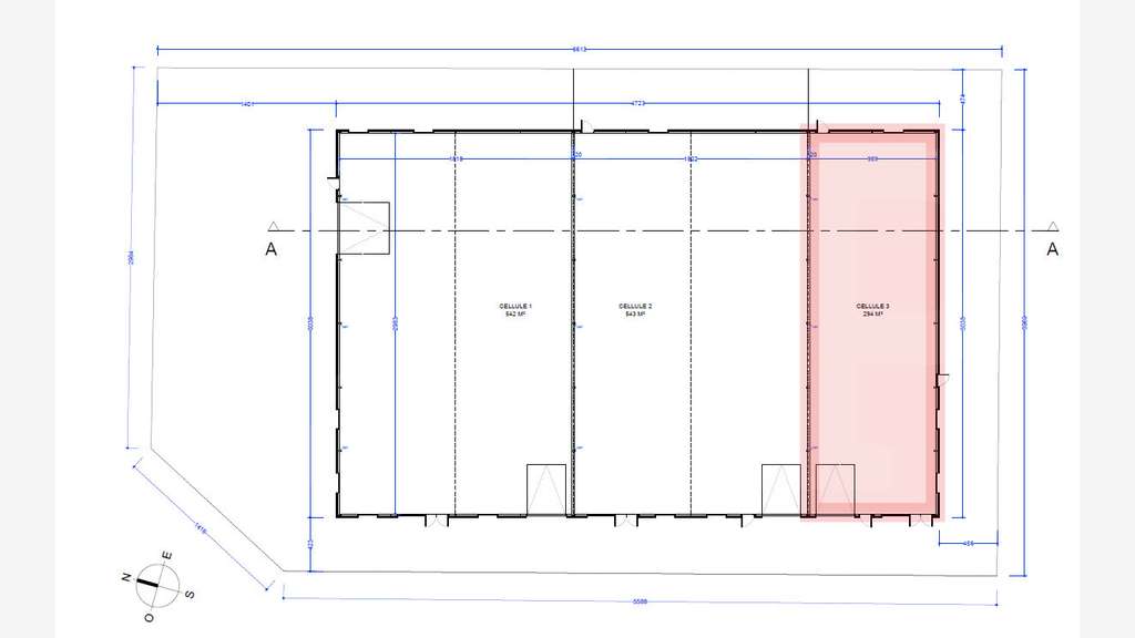 Exclusivité AV local neuf zone de Kerpont à Caudan