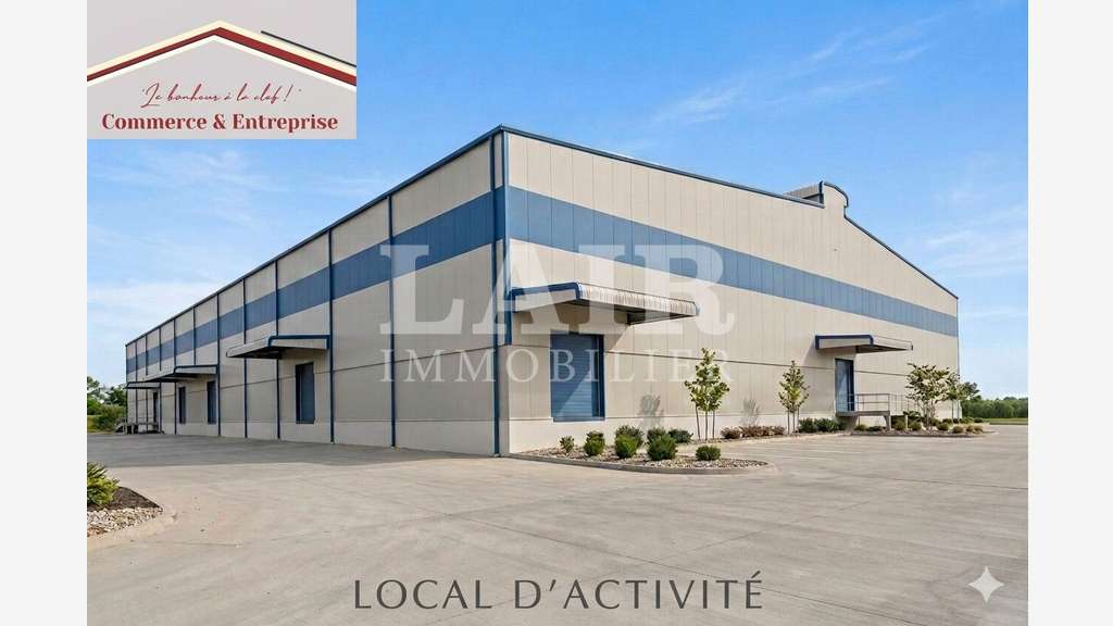 Vente local d'activité et commercial 550m² Alençon