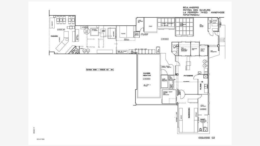Local/bureau de 426m² à vendre à Annemasse (74)