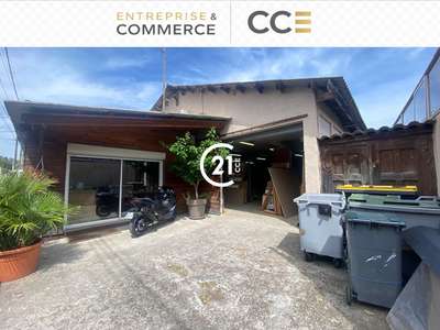 Vente local industriel de 400m² + terrain Antibes