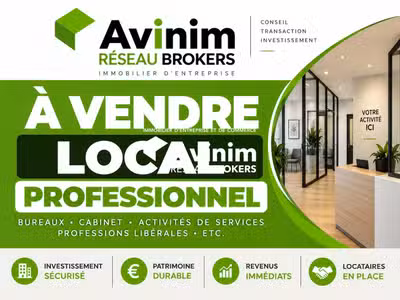 À VENDRE – LOCAL COMMERCIAL 143 M² – ARGENTEUIL – 