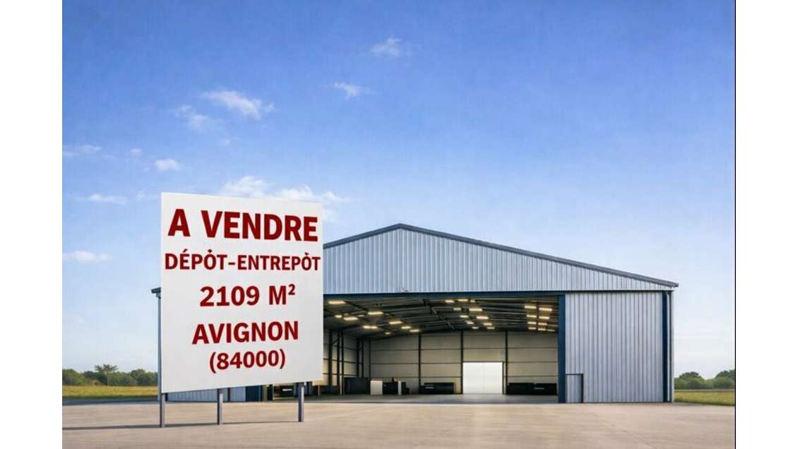 AV entrepôt 2109m² Avignon emplacement stratégique