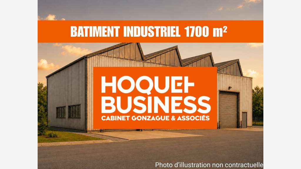 Bâtiment Industriel 1700 m2