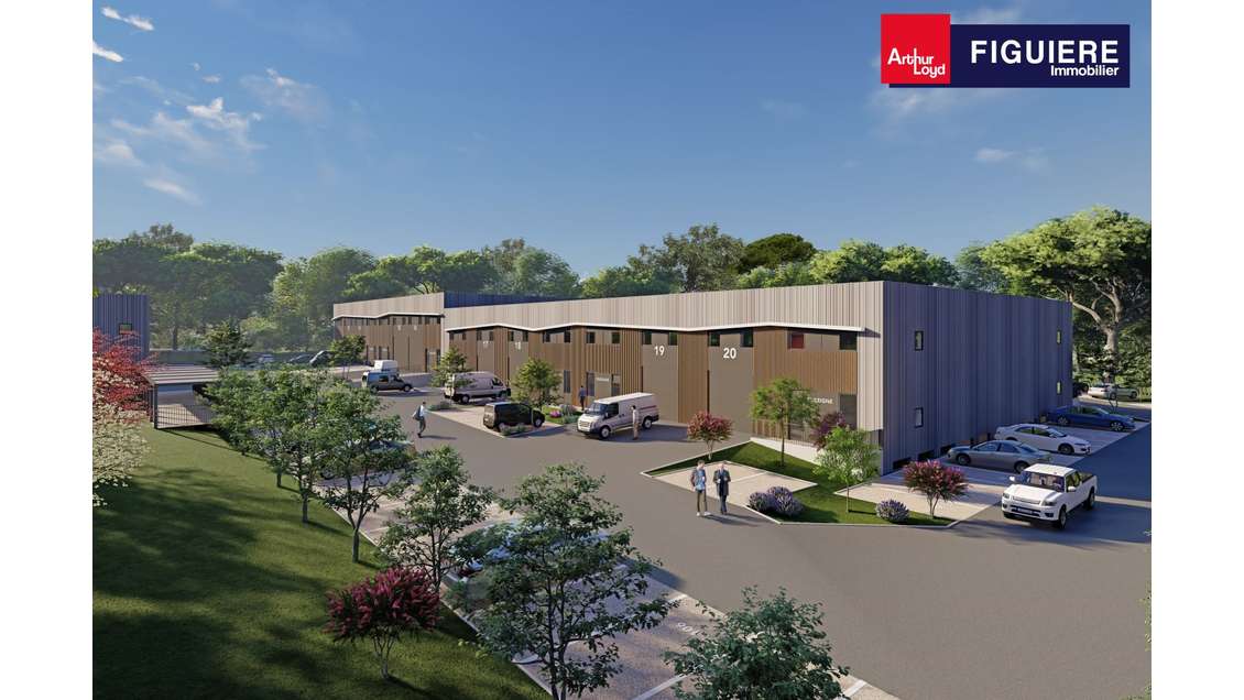 Locaux 1052m² div. ZA de La Malle à Bouc-Bel-Air