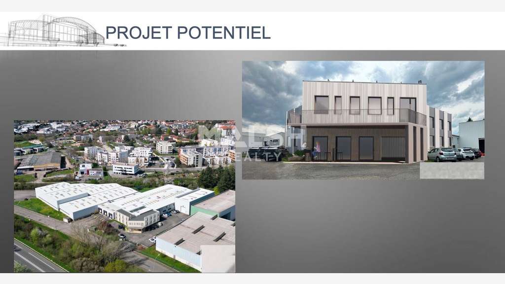 Vente bâtiments d'activités de 6264m² à Brignais