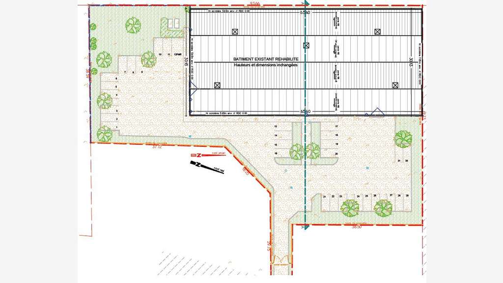 Entrepôt 1970m² zone du Parc du Chène à Bron