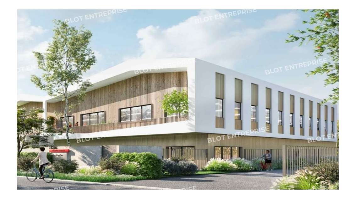 A vendre local 2016m² Carquefou parc La Fleuriaye