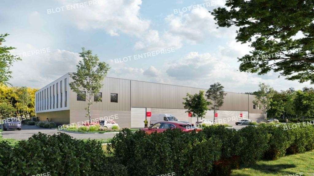 A vendre local 975m² parc Spirit de la Fleuriaye