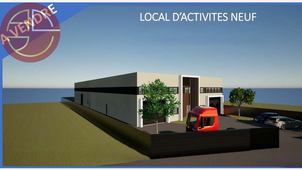 Vente entrepôt neuf divisible 1007m² Castelnaudary