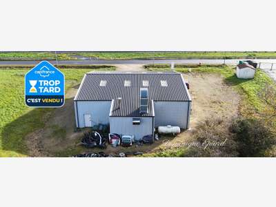A vendre local artisanal 275m² de 2018 à Chaunay