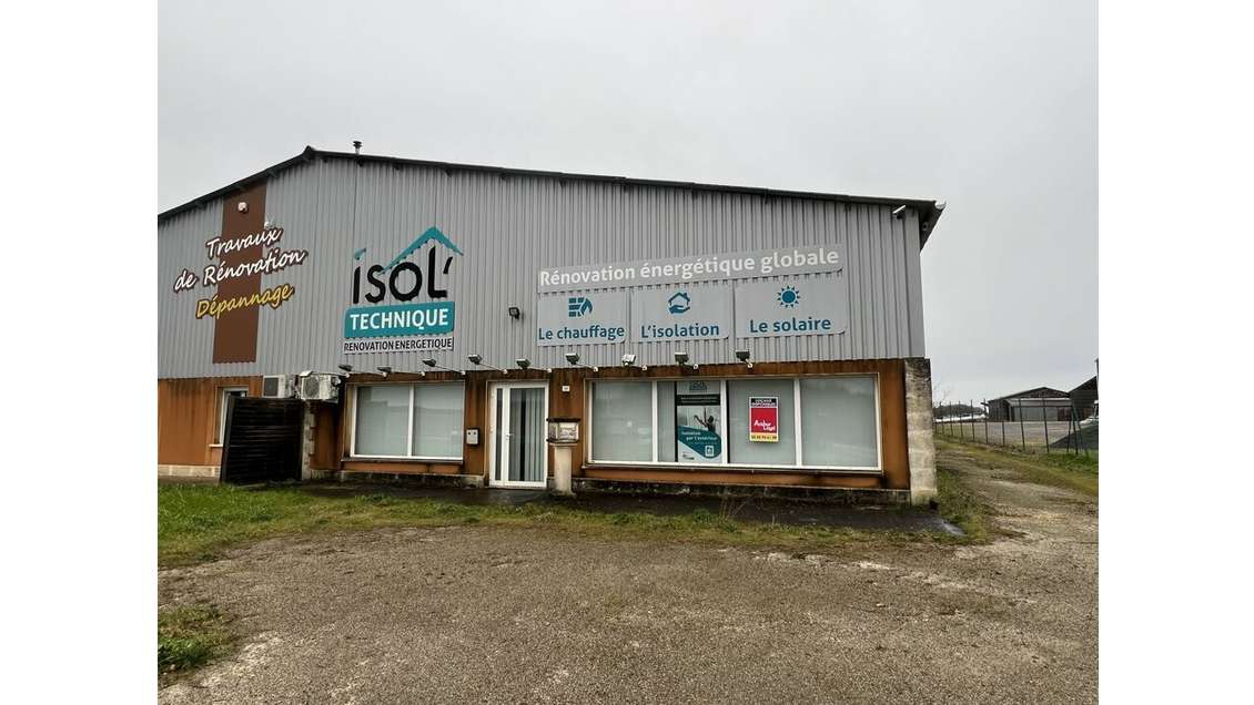 AV local d'activités 373m² Chazelles prox Marthon