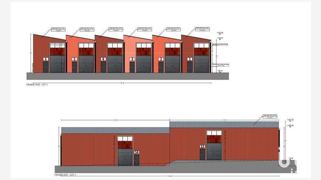 Vente local d'activités 108m² à Chevry-Cossigny