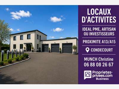 Vente ensemble immobilier idéal PME à Condecourt