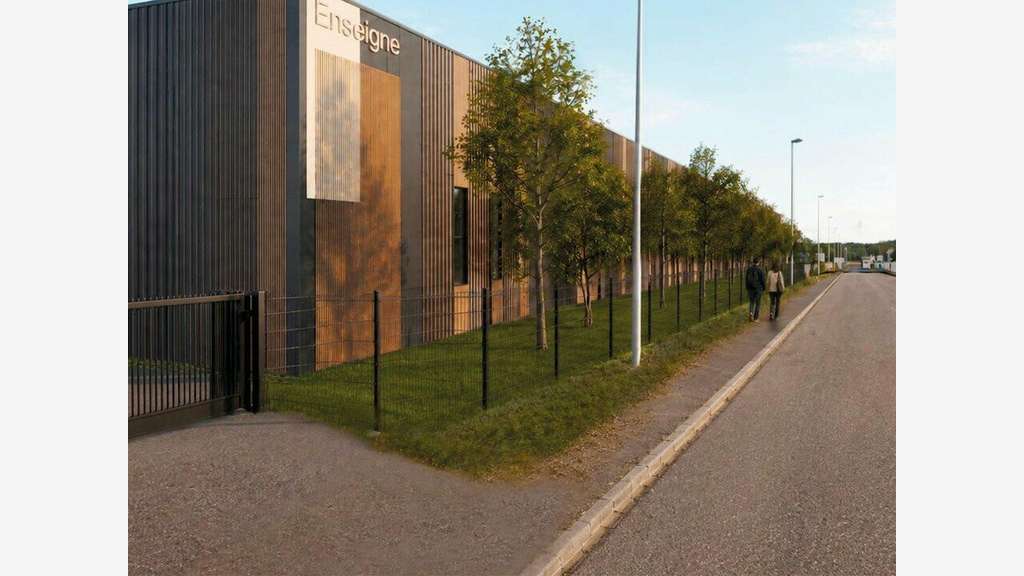 AV local d'activités 2553m² empl stratégique Crépy