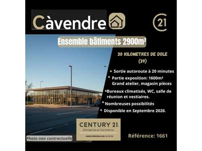 Vente Locaux d'activités - Entrepôts à Dole