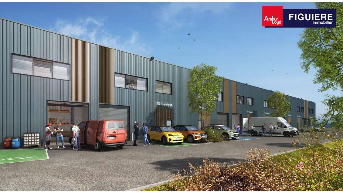 Vente locaux d'activités neufs 9372m² ZA Fos/Mer