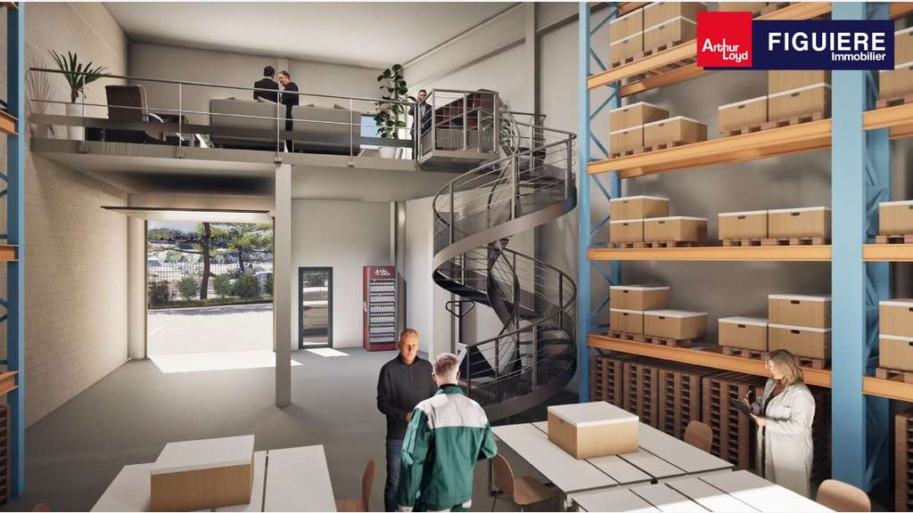 Vente locaux d'activités neufs 9372m² ZA Fos/Mer
