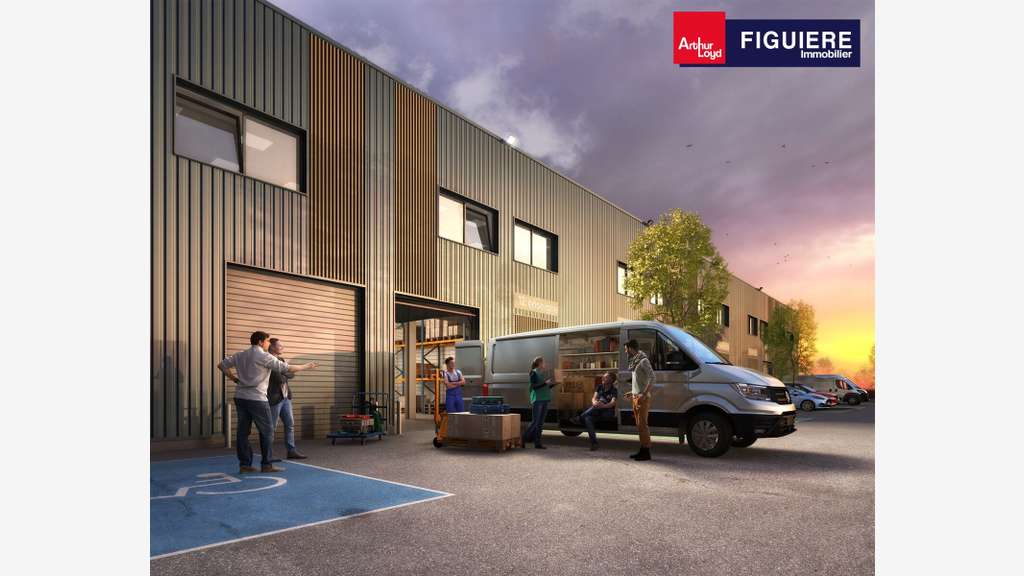 Vente locaux d'activités neufs 9372m² ZA Fos/Mer