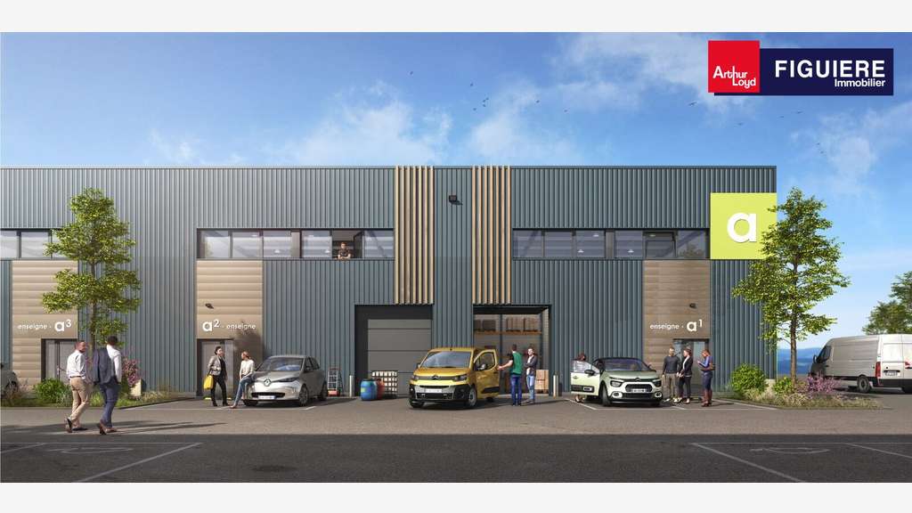 Vente locaux d'activités neufs 9372m² ZA Fos/Mer