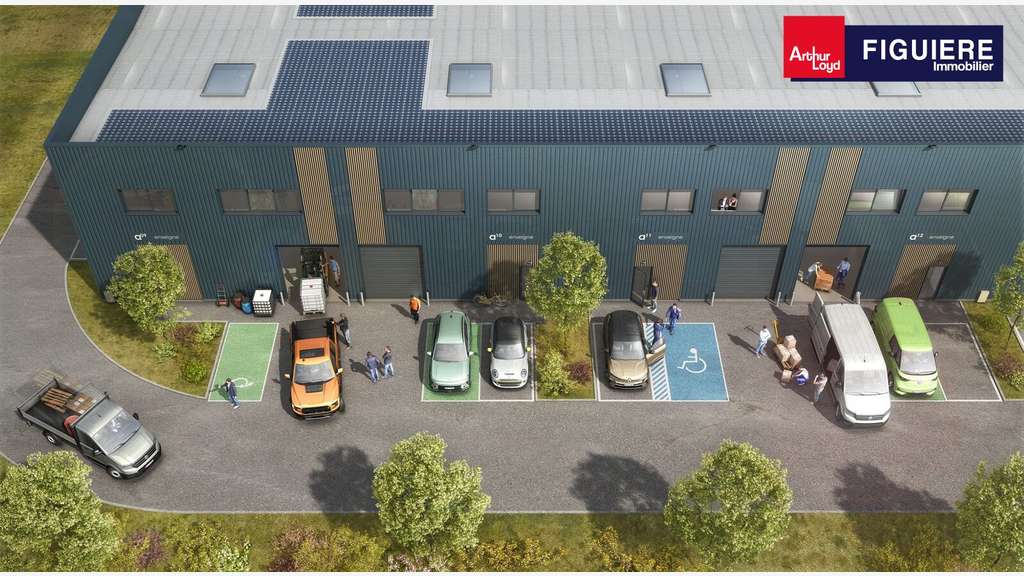 Vente locaux d'activités neufs 9372m² ZA Fos/Mer