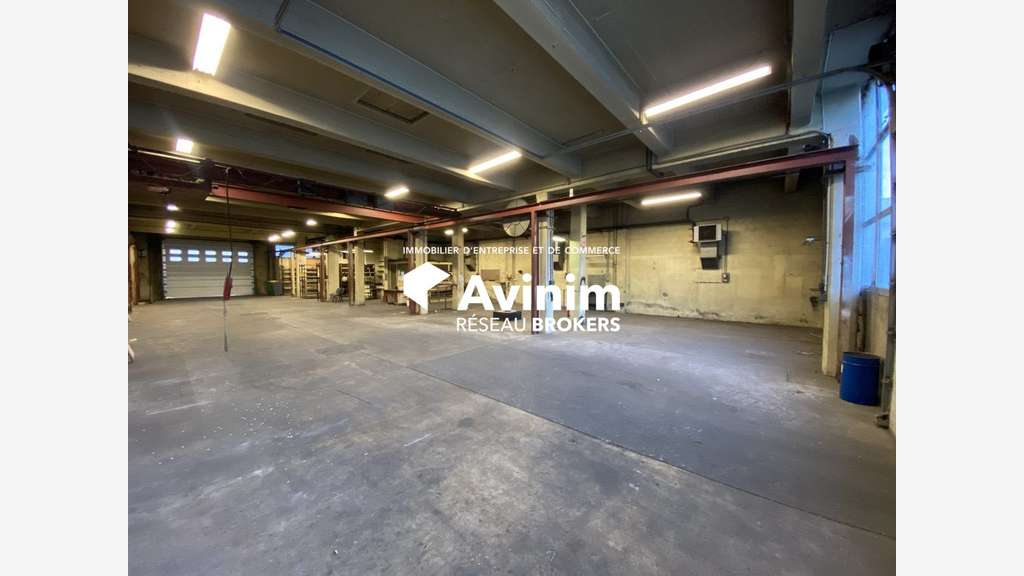 A vendre local d'activité 772m² Grenoble Bajatière