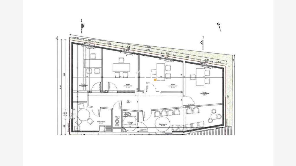Vente cabinet médical 114m² à La Chevrolière