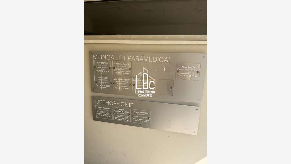 Vente cabinet médical 114m² à La Chevrolière