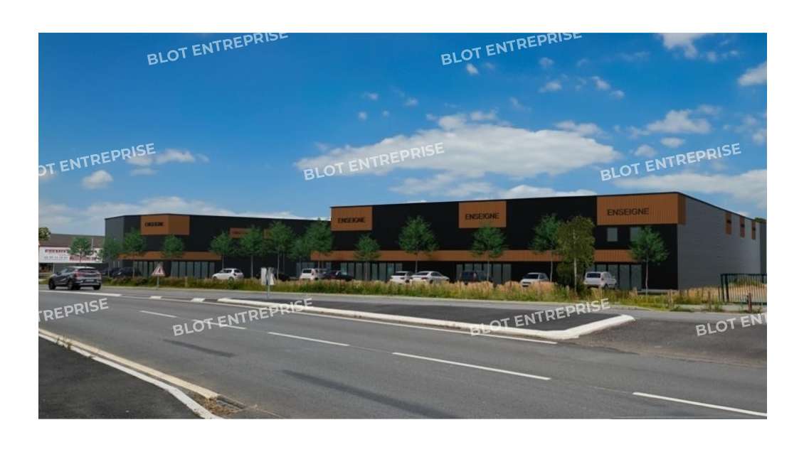 A vendre cellule neuve 488m² à La Mézière