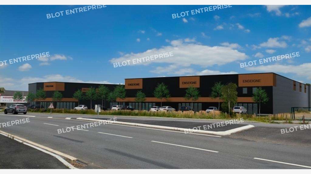 A vendre cellule neuve 488m² à La Mézière