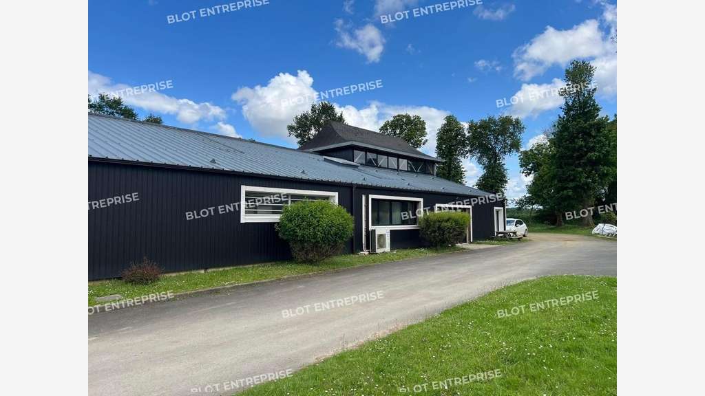A vendre local d'activités 755m² à La Mézière