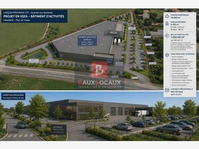 AV local d'activité 4415m² en VEFA à Lançon Pce