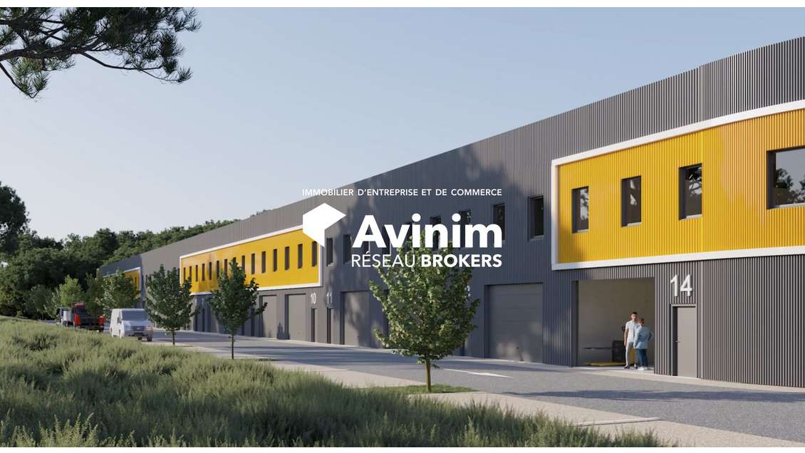 A vendre local d'activité 170,20m² Le Pontet