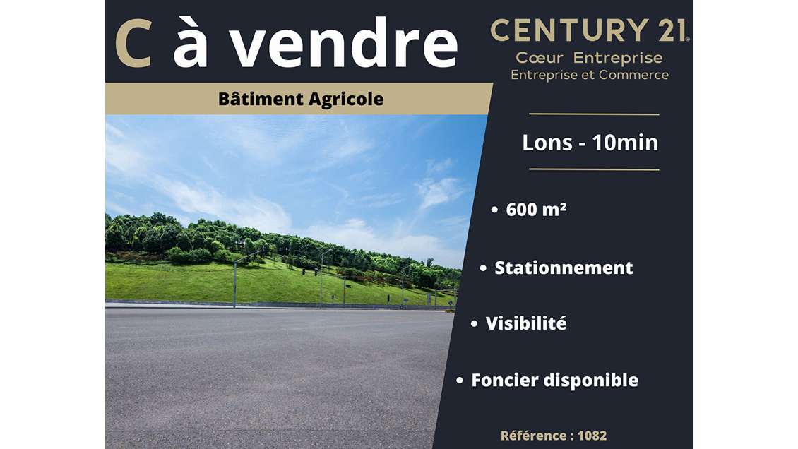 Vente local d'activité à 10 min de Lons Le Saunier