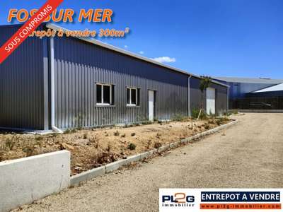 Entrepôt 305m² à vendre avec terrain à Fos sur Mer