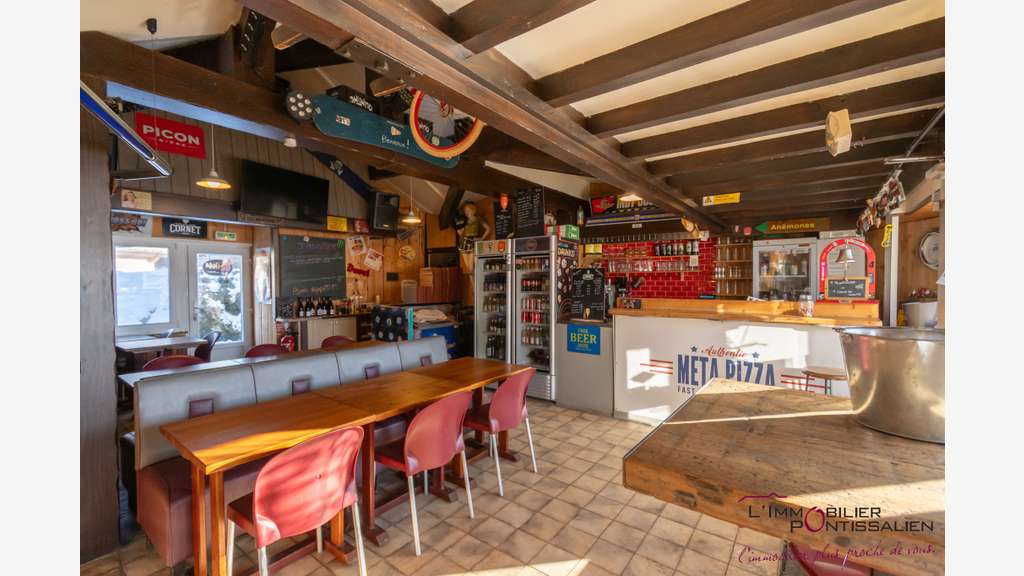Vente murs restaurant libres de 120m² à Metabief