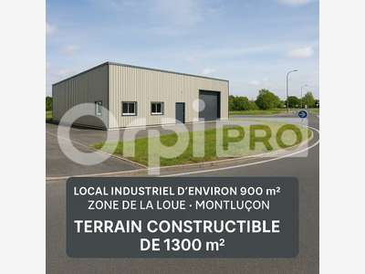 Local industriel 900m² Zone de la Loue à Montluçon