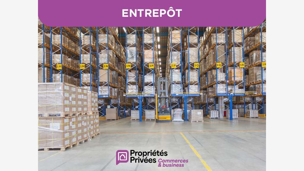 Vente entrepôt 3300m² empl stratégique RN4 Toul