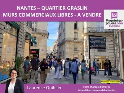 Murs commerciaux libres 87m² à vendre à Nantes