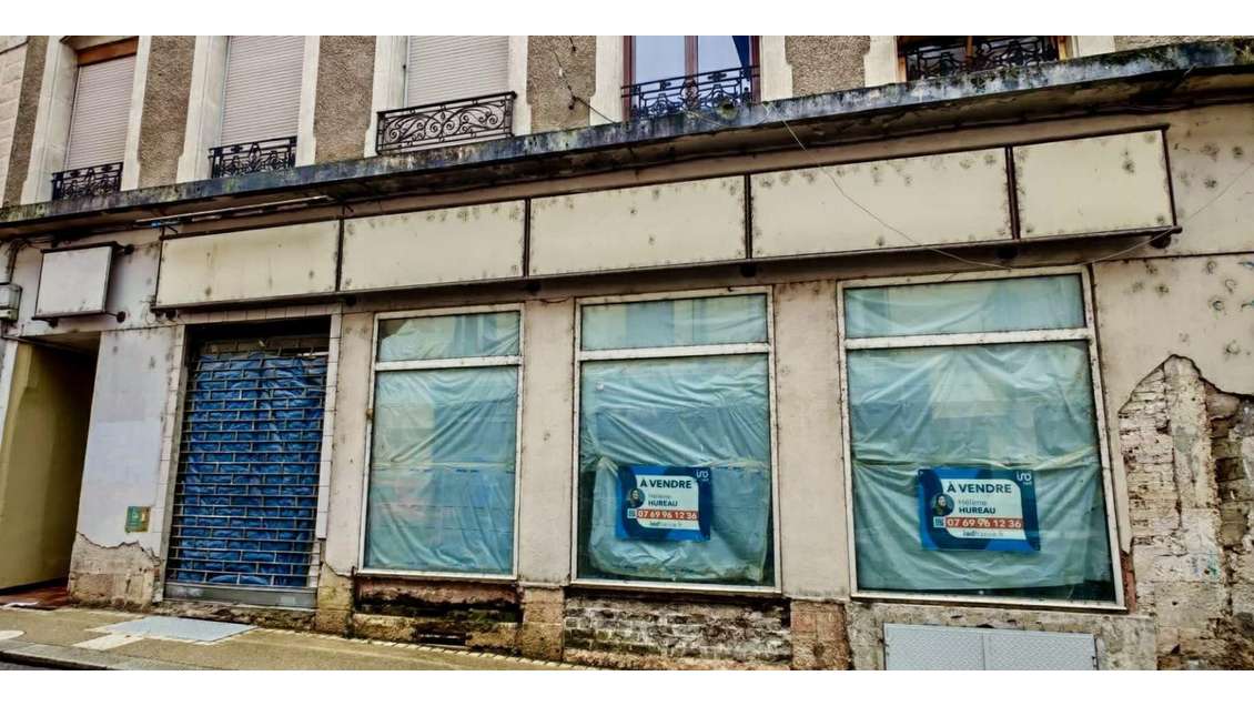 Vente grand local 446m² à Neufchâteau centre