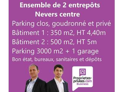 Vente Locaux d'activités - Entrepôts à Nevers