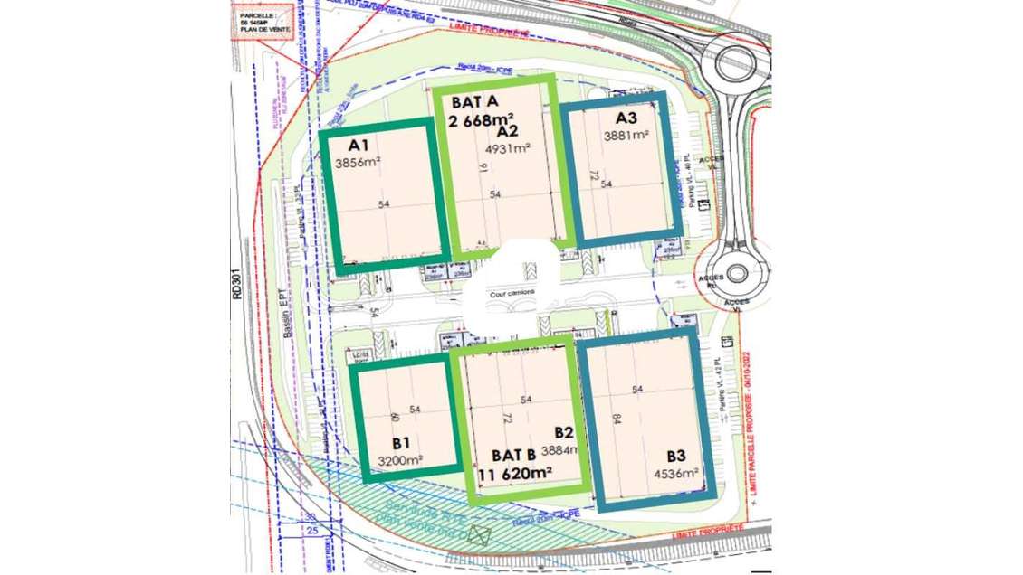 Vente Local d'activité 24288m² Persan