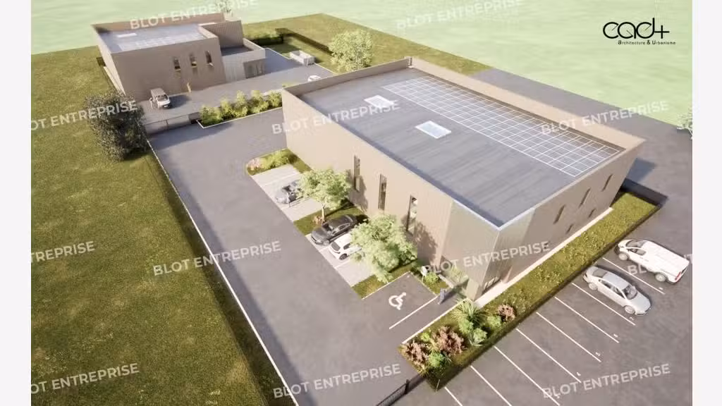 À VENDRE / À LOUER - BATIMENT 650 M² - PLOUFRAGAN